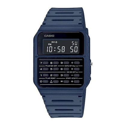 Casio Blue Resin Digital Watch