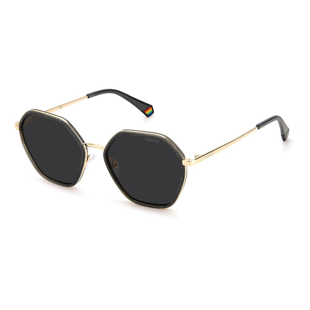 Polaroid Gray Plastic Sunglasses