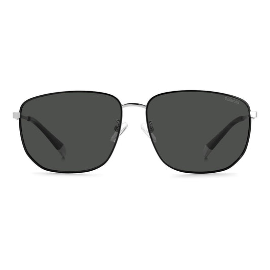 Polaroid Black Metal Sunglasses