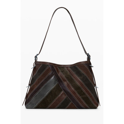Desigual Marrone Poliuretano Women Handbag