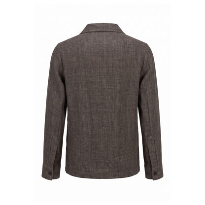 Malo Grey Linen Men's Jacket