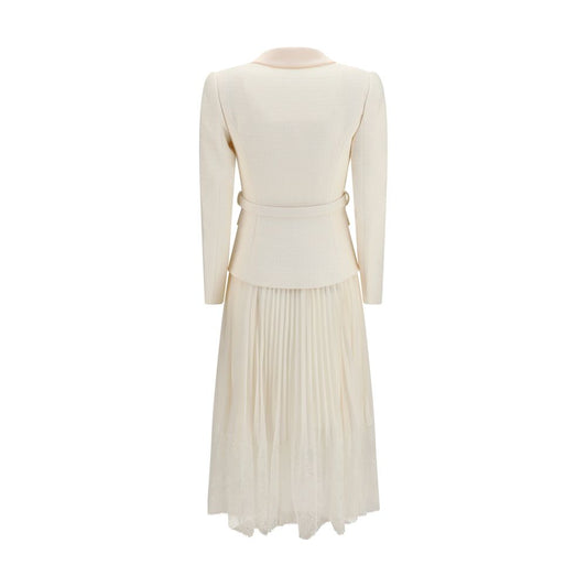 Self-Portrait Beige Polyester Cocktail Dress