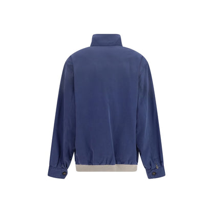 Miu Miu Blue Cotton Bomber