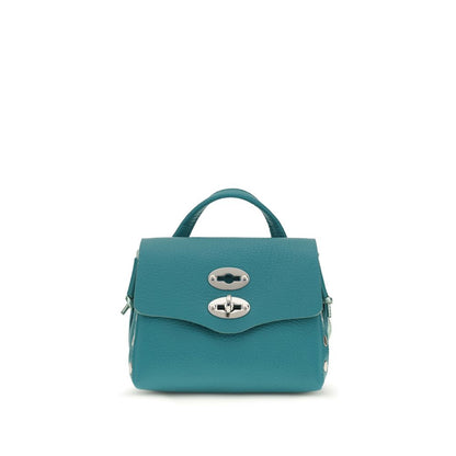 Zanellato Bicolor Calf Leather Bos Taurus Shoulder Bag