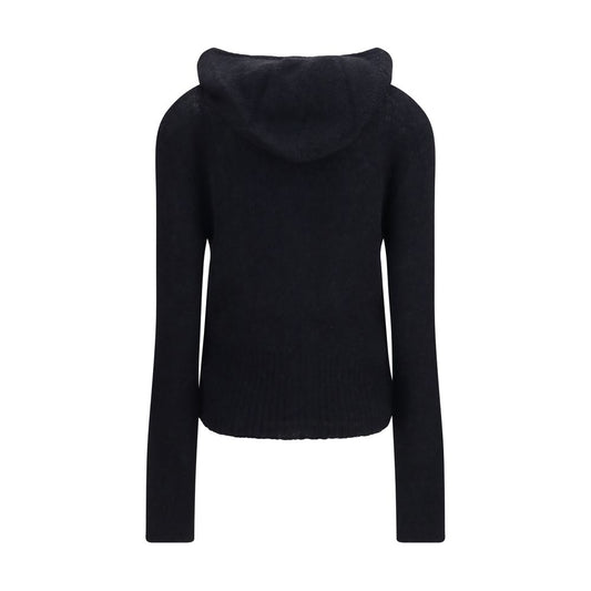 Our Legacy Black Alpaca Vicugna Pacos Hoodie