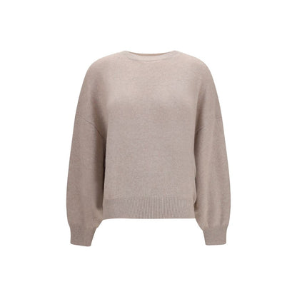Lisa Yang Beige Cashmere Sweater