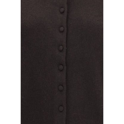 Lisa Yang Brown Cashmere Cardigan