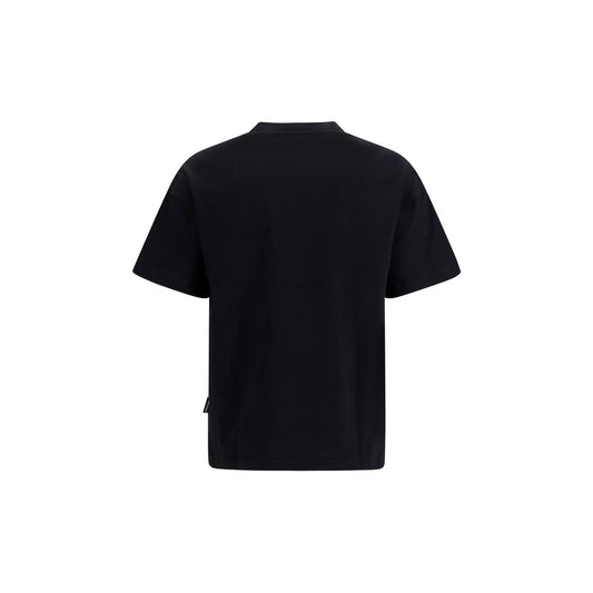 Palm Angels Black Cotton T-Shirt