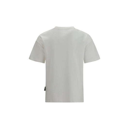 Palm Angels White Cotton T-Shirt