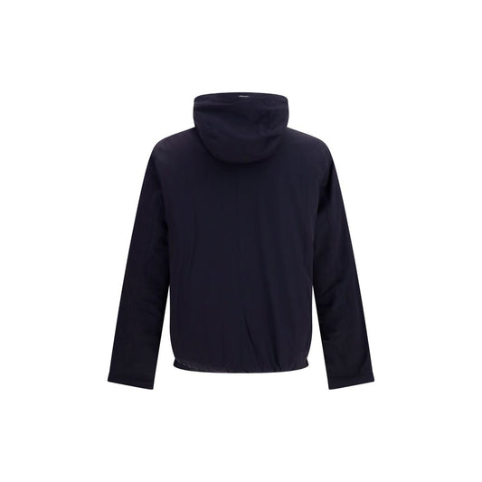 Herno Blue Goose Down Full-Length Jacket