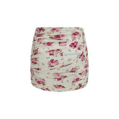 Magda Butrym Beige Polyamide Mini Skirt