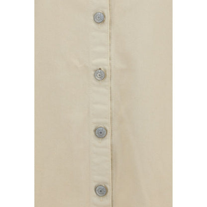 Magda Butrym Beige Denim Shirt