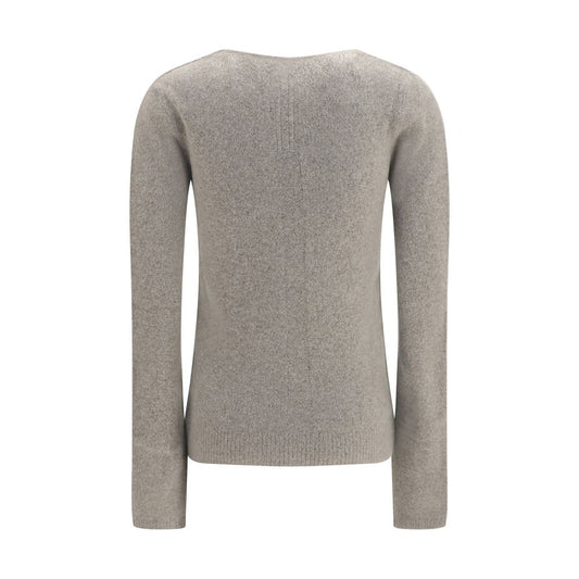 Rick Owens Gray Cashmere Sweater