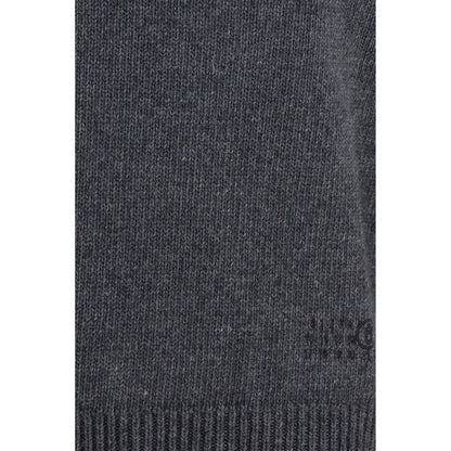 MM6 Gray Wool Oves Aries Sweatshirt