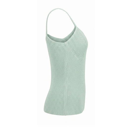 Malo Green Wool Women Tank