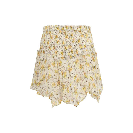 Isabel Marant Étoile Beige Viscose Mini Skirt