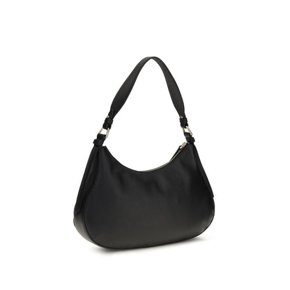 Coccinelle Black Calf Leather Bos Taurus Shoulder Bag