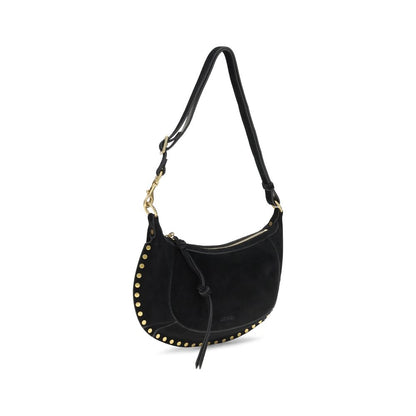 Isabel Marant Black Calf Leather Bos Taurus Shoulder Bag