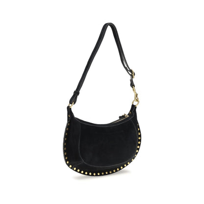 Isabel Marant Black Calf Leather Bos Taurus Shoulder Bag