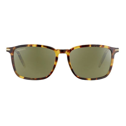 Serengeti Brown Resin Sunglasses