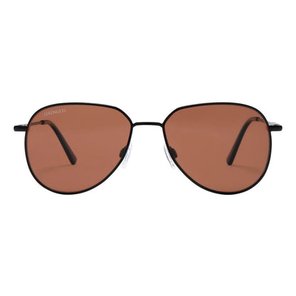 Serengeti Black Plastic Sunglasses