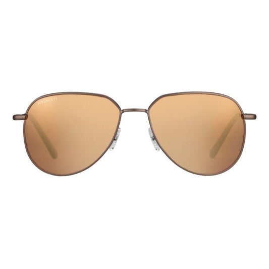 Serengeti Brown Plastic Sunglasses