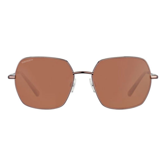 Serengeti Brown Plastic Sunglasses