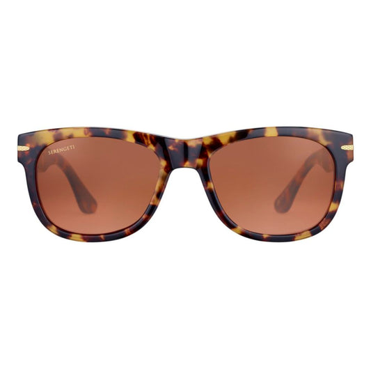 Serengeti Brown Plastic Sunglasses