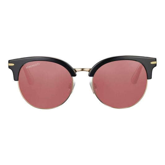 Serengeti Black Acetate Sunglasses