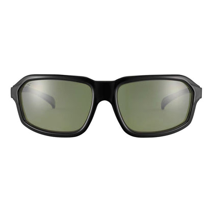 Serengeti Black Resin Sunglasses