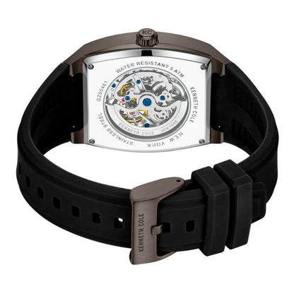 Kenneth Cole Gray Synthetic Dress Watch