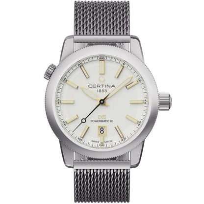 Certina Gray Stainless Steel Dress Watch