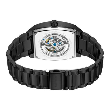 Kenneth Cole Black Stainless Steel Dress Watch