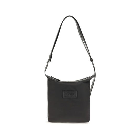 MM6 Black Nylon Shoulder Bag