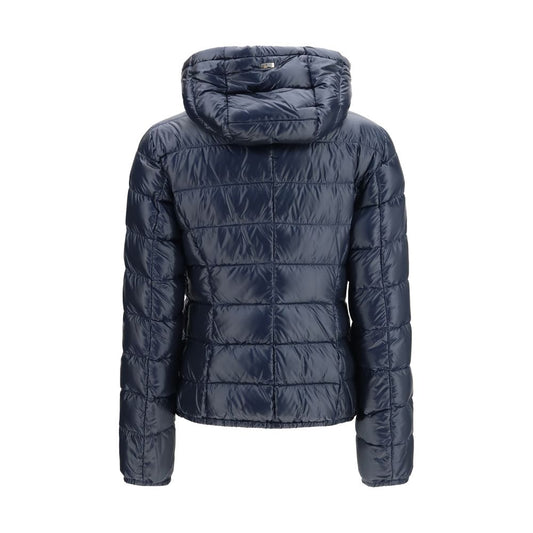 Herno Blue Polyamide Full-Length Jacket