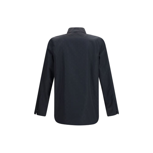 Gucci Black Polyamide Full-Length Jacket