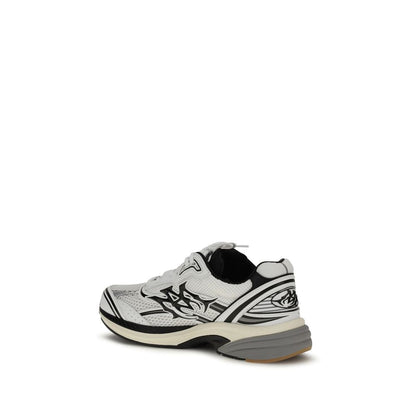 Amiri White Calf Leather Bos Taurus Athletic Sneakers