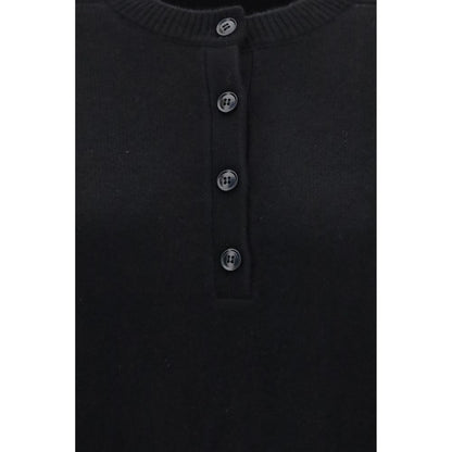 Loulou De Saison Black Cashmere Sweatshirt