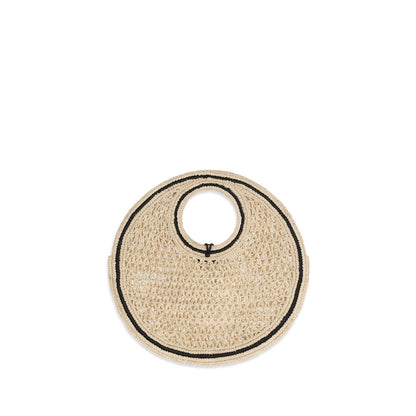 Jacquemus Beige Raffia Handbag