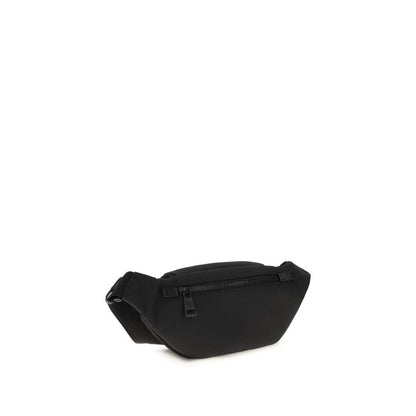 Moncler Black Nylon Shoulder Bag