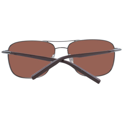 Serengeti Gray Metal Sunglasses