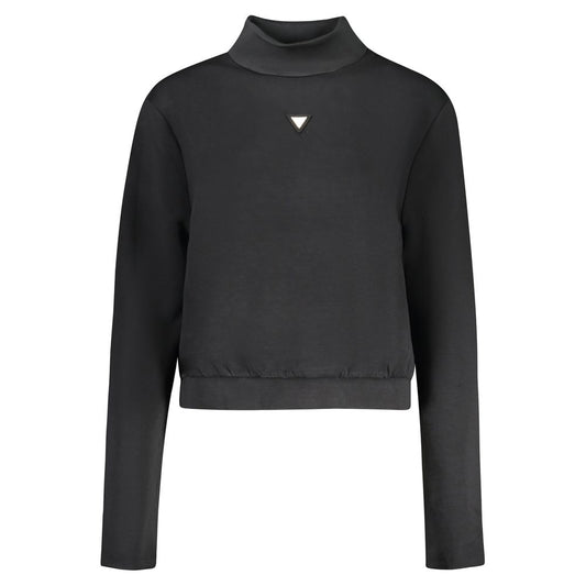 Guess Jeans Nero Poliestere Women's Sweatshirt