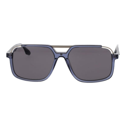 Trussardi Blue Acetate & Stainless Steel Sunglasses