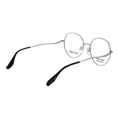 Trussardi Silver Stainless Steel Glasses (Frames)