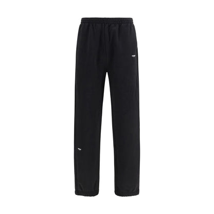 Represent Black Cotton Athletic Pants