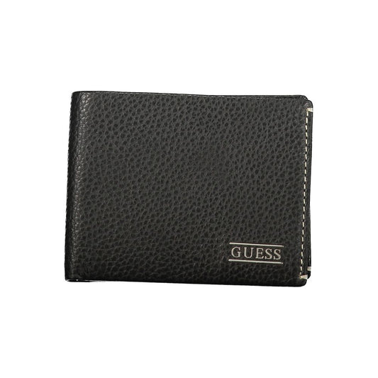 Guess Jeans Black Leather Wallet