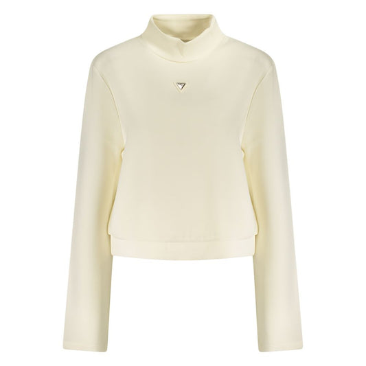Guess Jeans Bianco Polyester Donna Sweatshirt