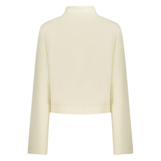 Guess Jeans Bianco Polyester Donna Sweatshirt