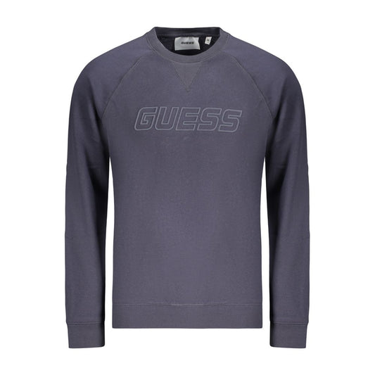Guess Jeans Blue Cotton Men's Sweatshirt