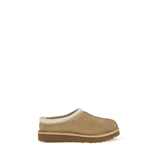 UGG Beige Leather Mules